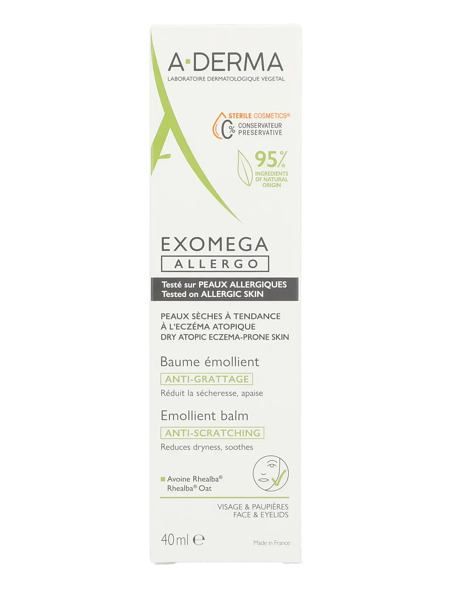 A-Derma - Exomega Allergo Emollient Balm Sterile Cosmetic - lotion & creme - clear - 1