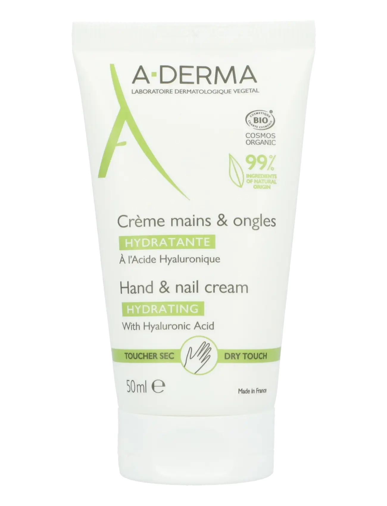 A-Derma Les Indispensables Hand And Nail Cream, 50 ml, Care, Nackt - Beauty