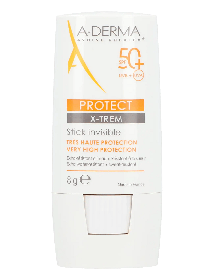 A-Derma - Protect X-Trem Invisible Sun Stick SPF 50+ - til ansigtet - clear - 0