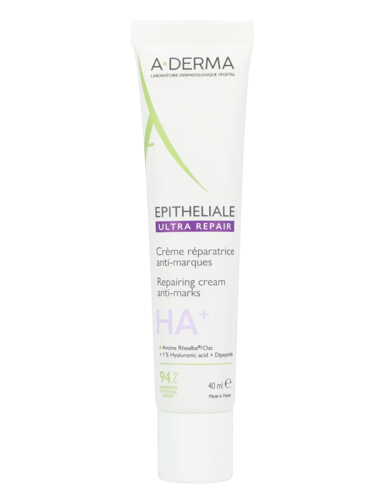 A-Derma Epitheliale A.h Ultra Soothing Repairing Cream, 40 ml, Face, Nackt - Spot Treatments, Beauty