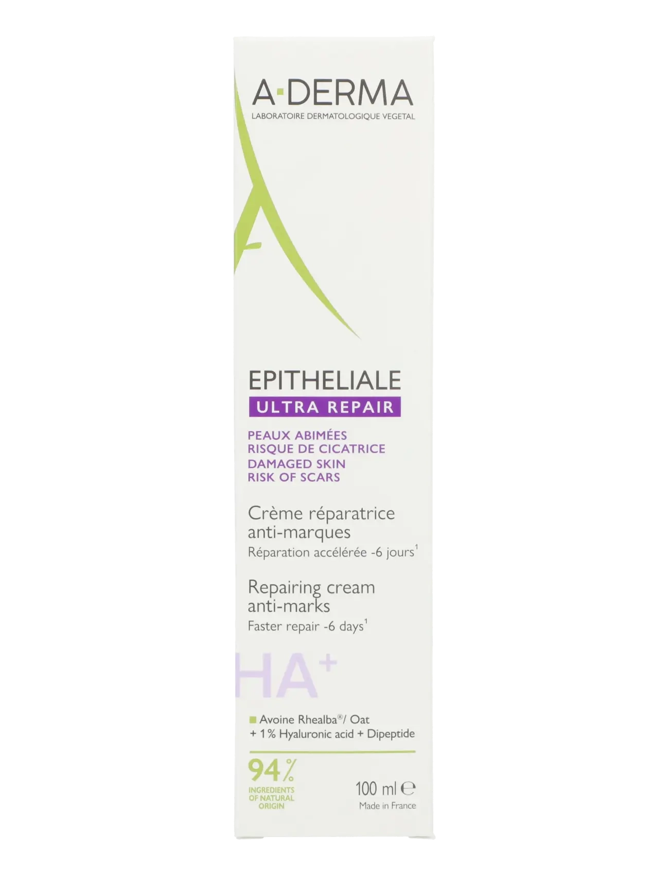 A-Derma - Epitheliale A.H Ultra Soothing Repairing Cream - mellan 200-500 kr - clear - 1