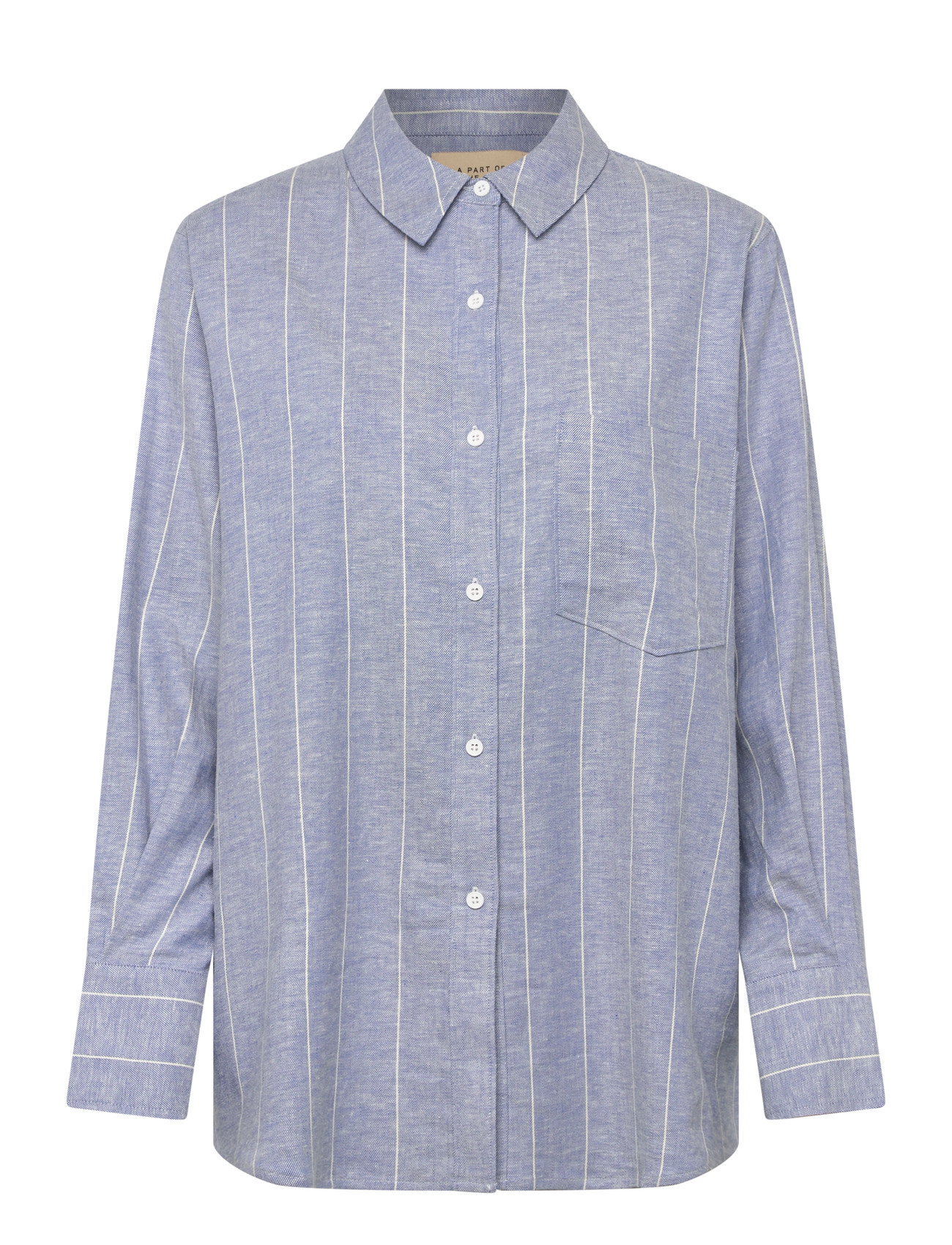 A Part Of The Art Bold Shirt - Blue - XS