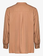 A Part Of The Art - AIRY SHIRT - long-sleeved blouses - caramel - 1