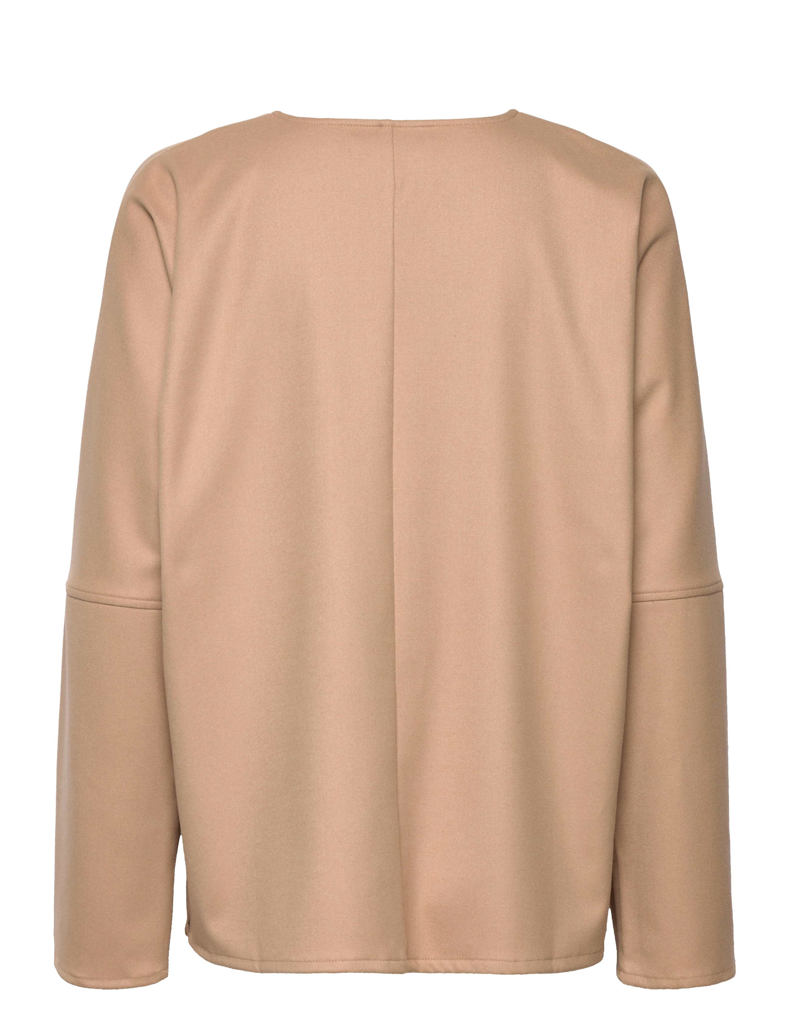 A Part Of The Art - OFF DUTY V-NECK SWEATER - langærmede bluser - fudge - 1