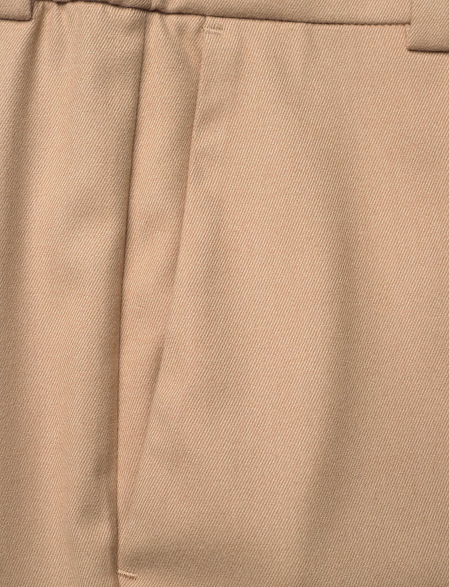 A Part Of The Art - COUNTOUR ELASTIC WAIST PANTS - bukser med brede ben - fudge - 2