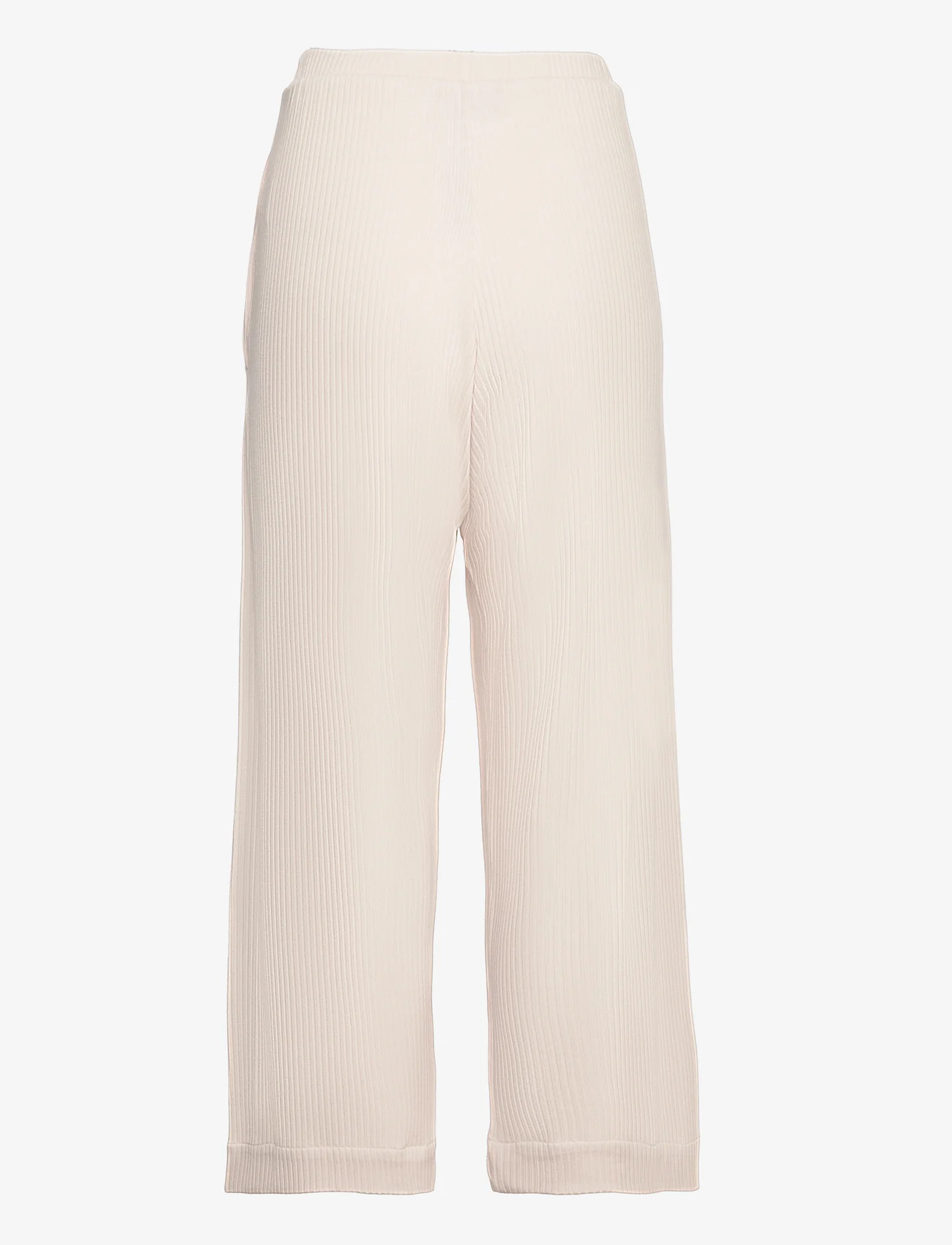 A Part Of The Art - AIRY PANTS - broeken med straight ben - ivory - 1