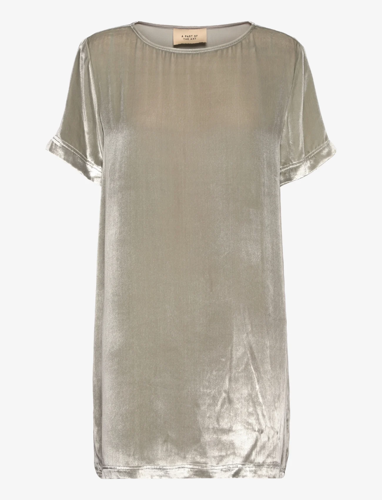 A Part Of The Art - VOYAGE DRESS - t-shirt dresses - champagne - 0