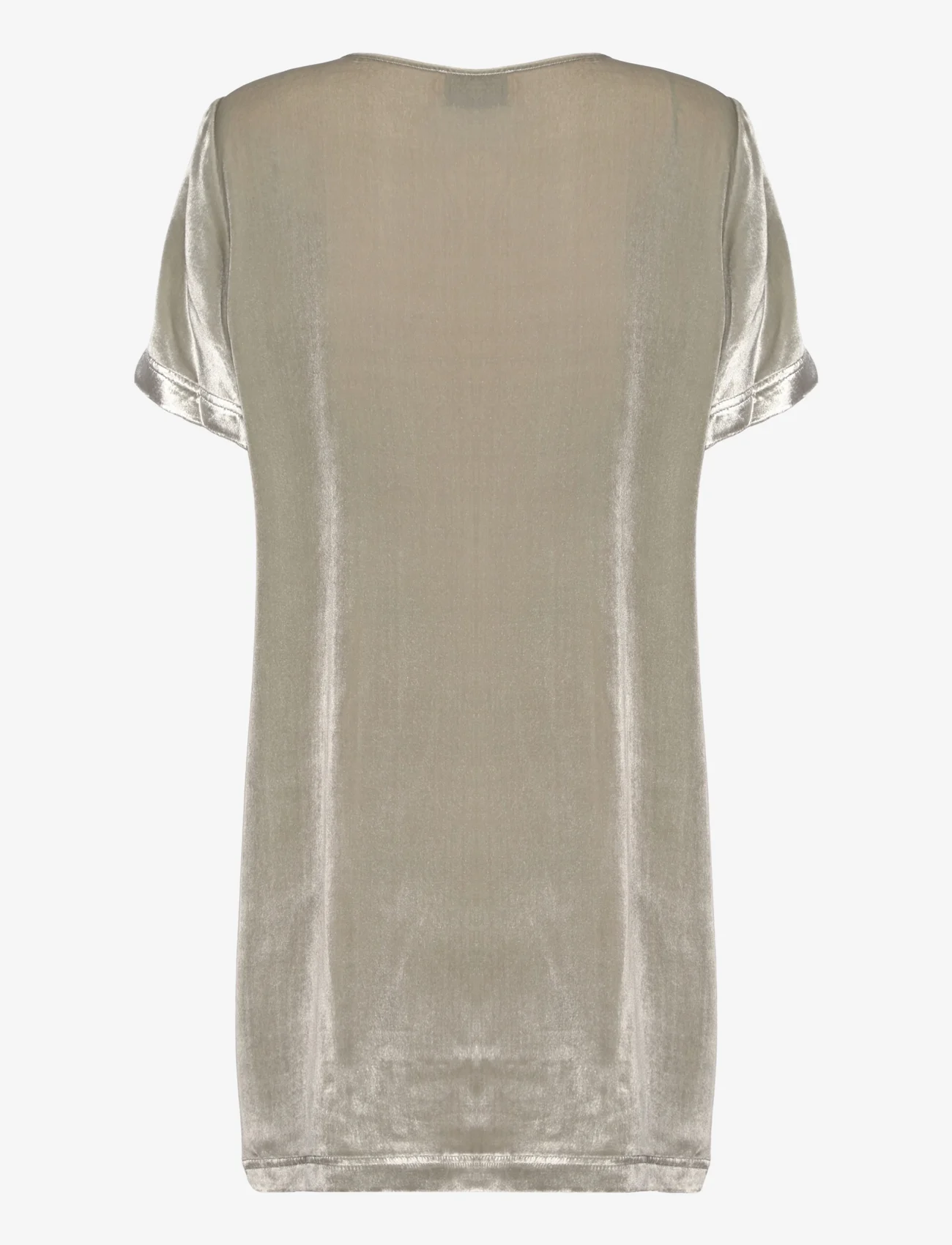 A Part Of The Art - VOYAGE DRESS - t-shirt dresses - champagne - 1