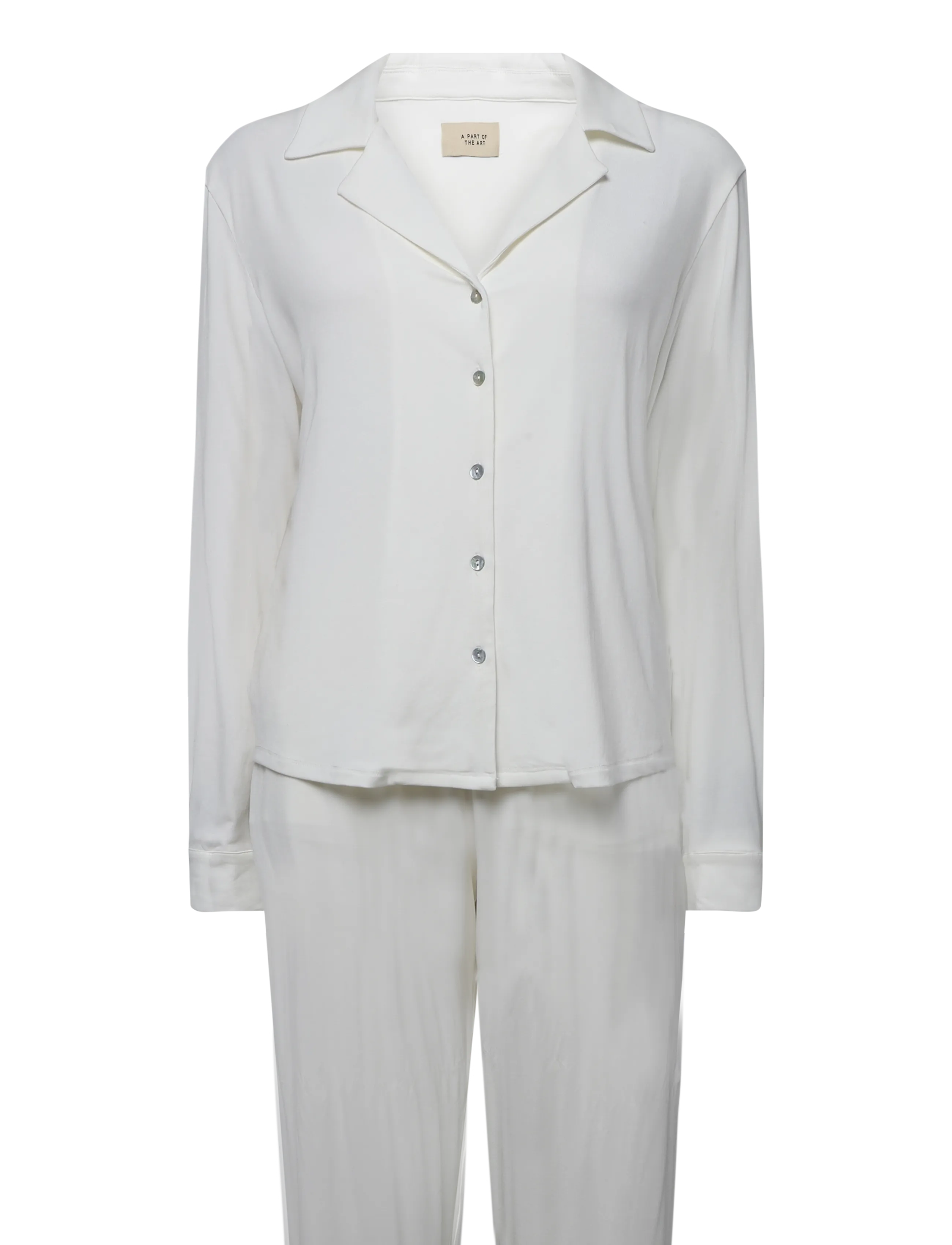 A Part Of The Art Ego Soft Set - Pyjamas - WHITE / white