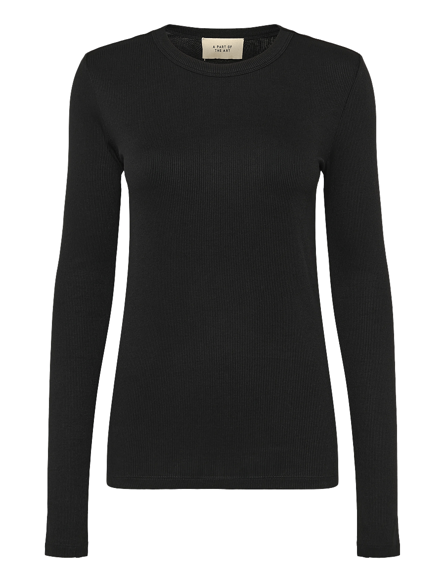 A Part Of The Art - BASIC LS - hauts à manches longues - black - 1