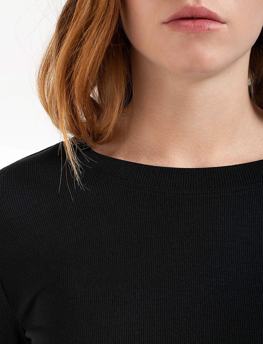 A Part Of The Art - BASIC LS - langärmlige tops - black - 3