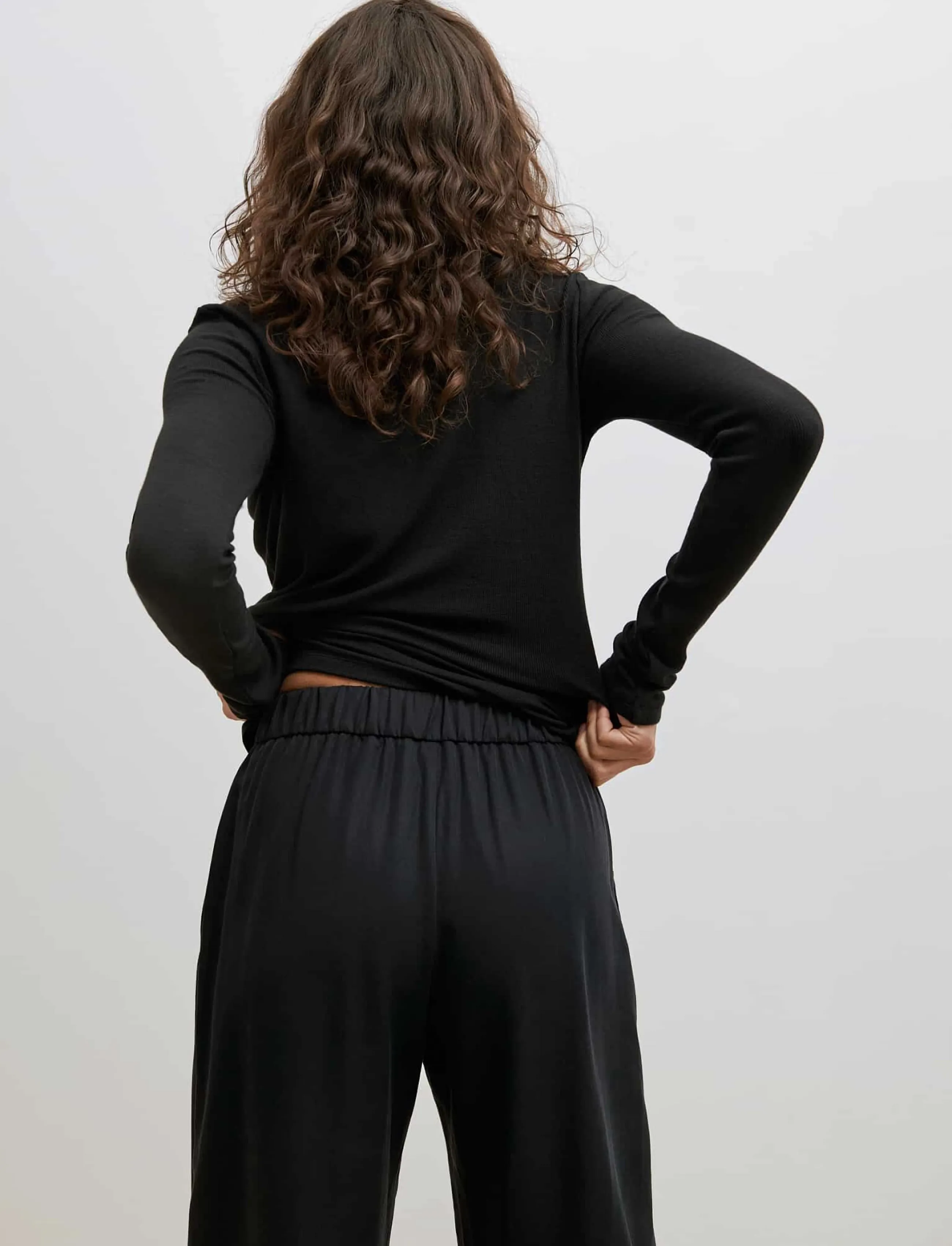 A Part Of The Art - BASIC LS - langärmlige tops - black - 4