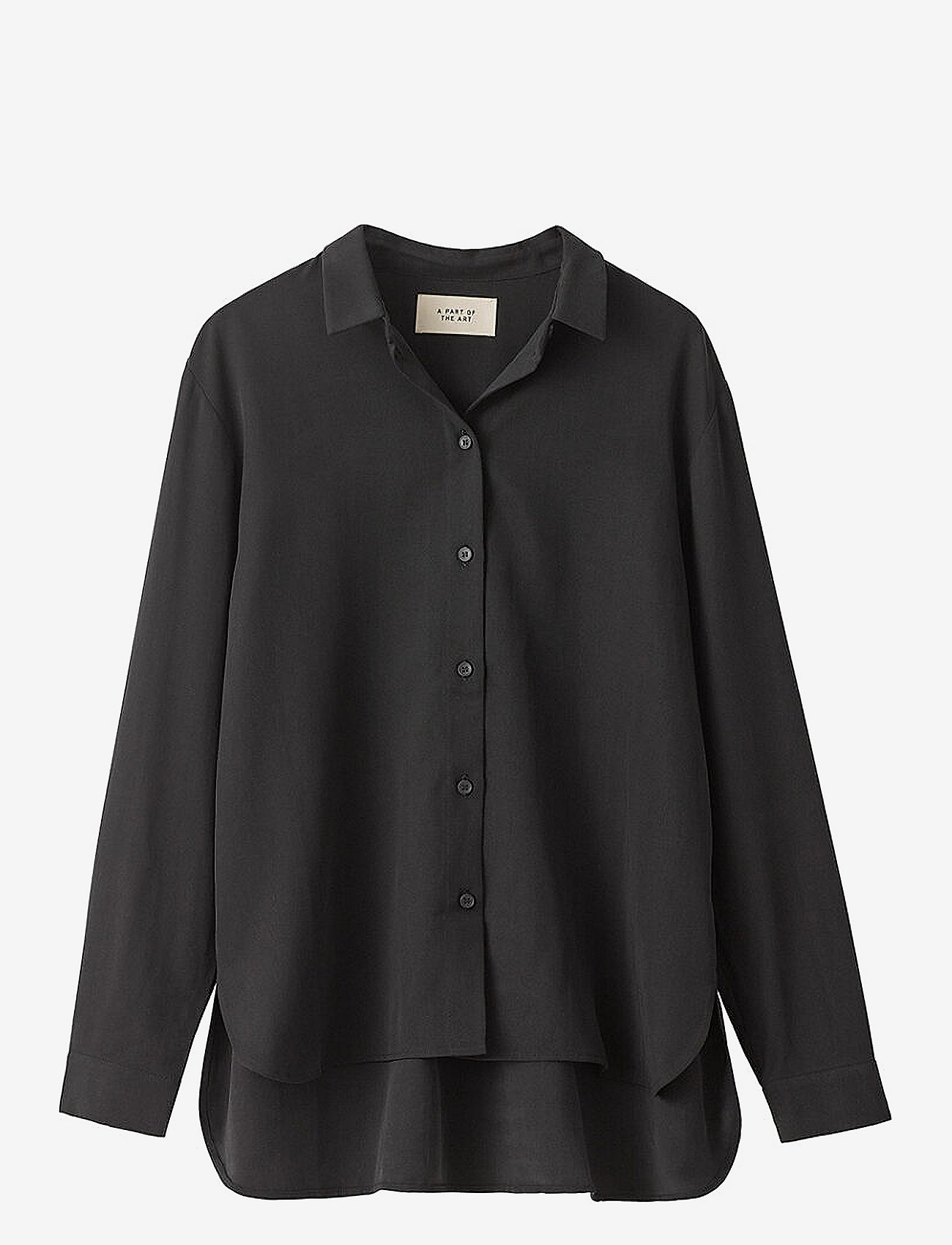 A Part Of The Art - DAILY SHIRT - pikkade varrukatega särgid - black - 1