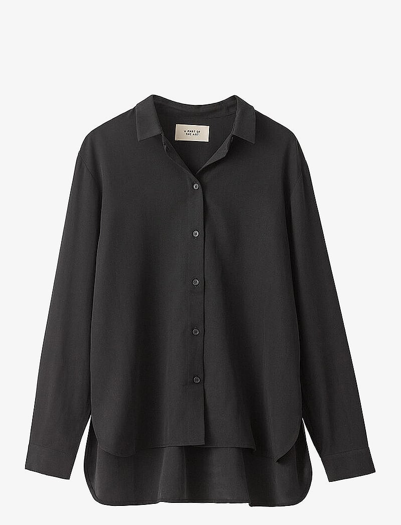 A Part Of The Art - DAILY SHIRT - pikkade varrukatega särgid - black - 1