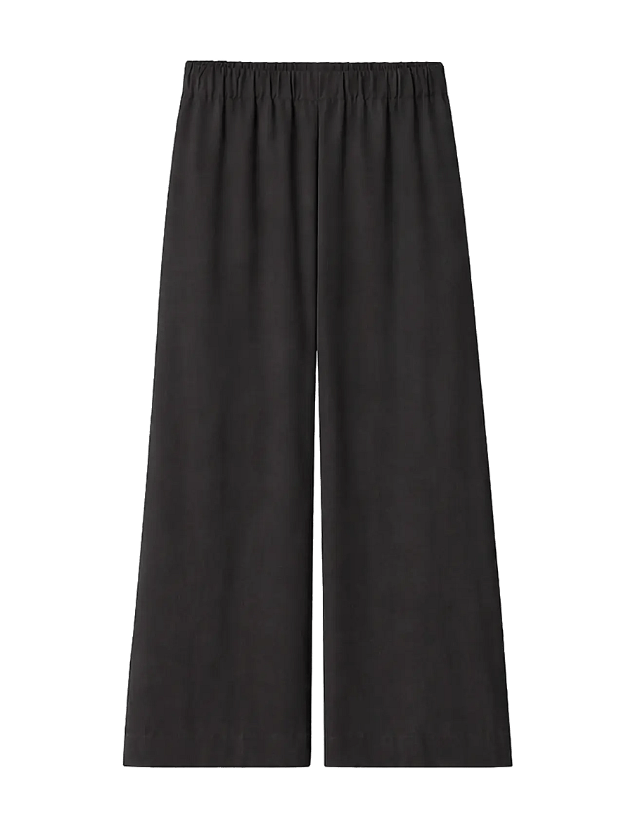 A Part Of The Art - VACANT PANTS - bukser med brede ben - black - 2