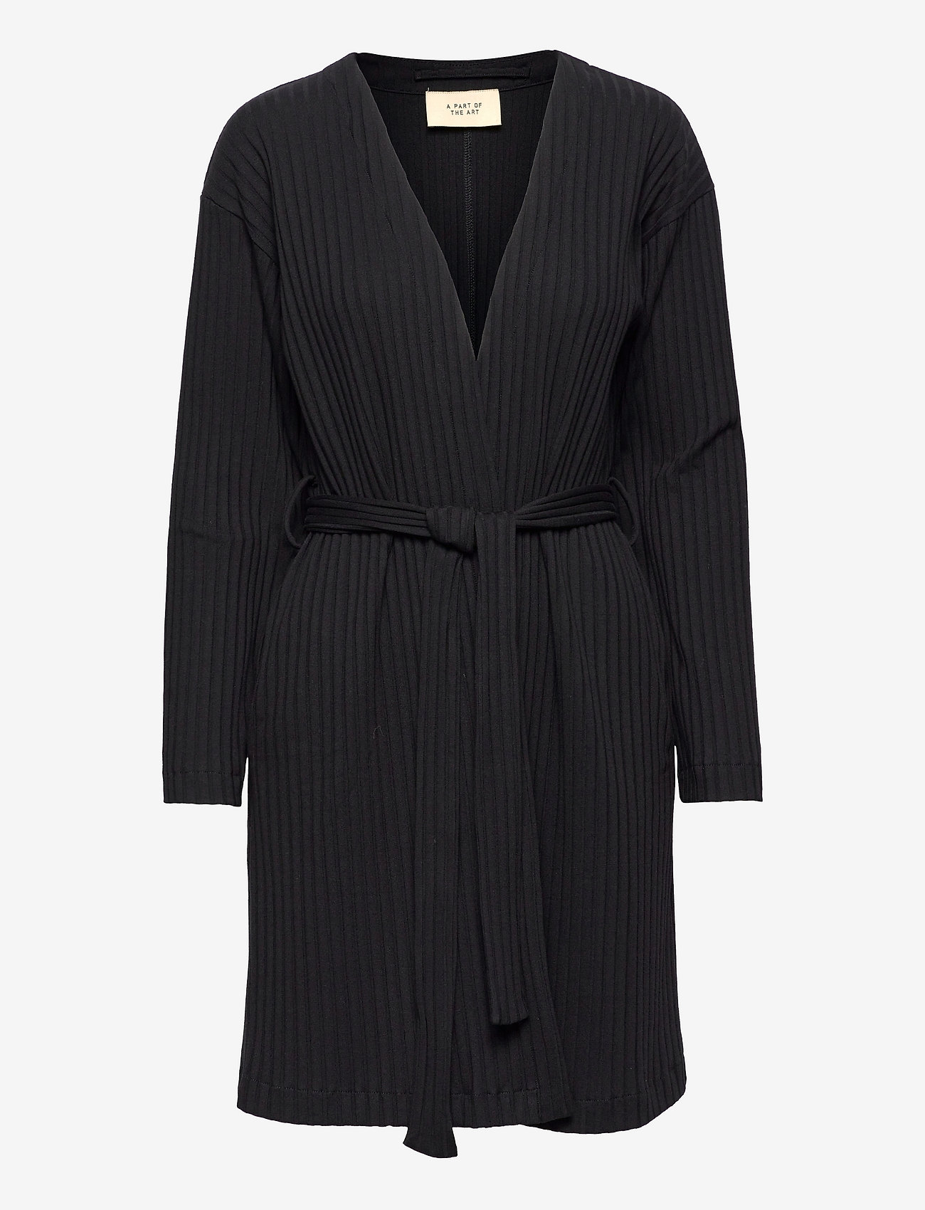 A Part Of The Art - WRAP DRESS - midi jurken - black - 0