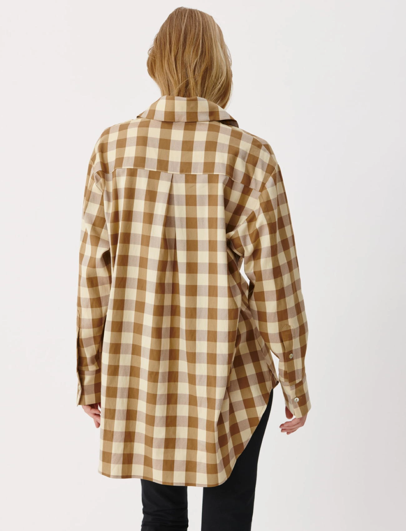 A Part Of The Art - EASY SHIRT - hay check - 2
