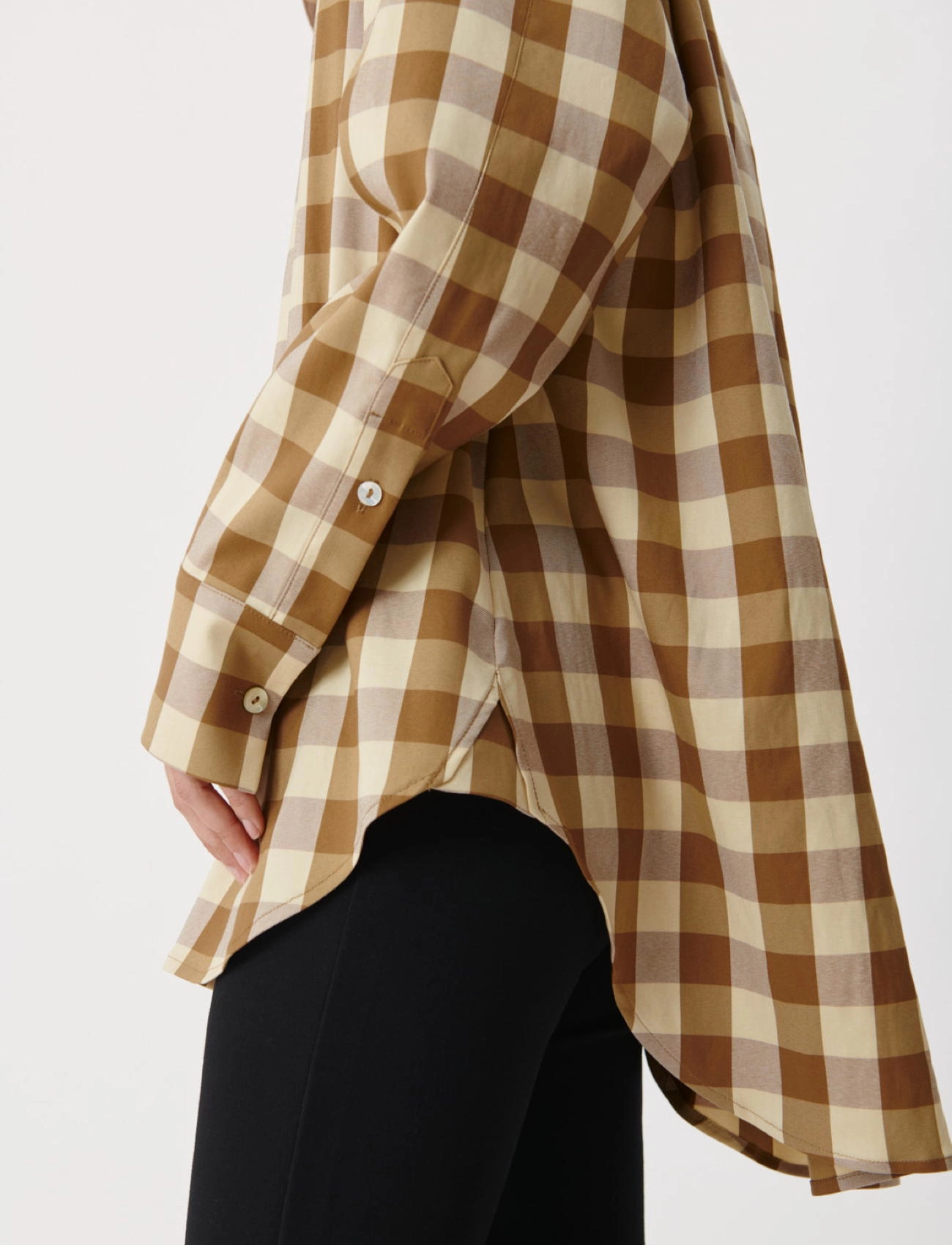 A Part Of The Art - EASY SHIRT - hay check - 3