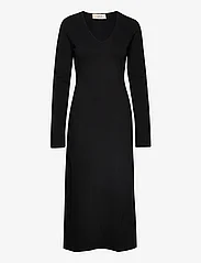 A Part Of The Art - FREE LONG SLEEVE DRESS - marškinėlių tipo suknelės - black - 0