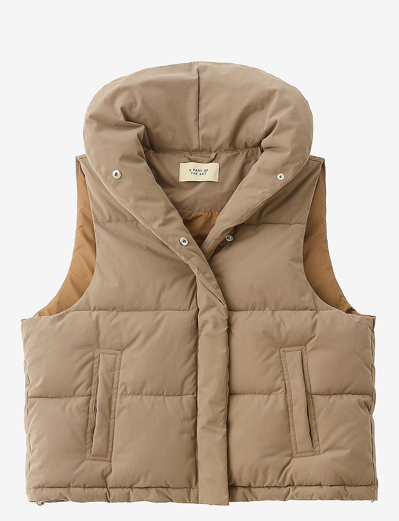 A Part Of The Art - CLOUD VEST - nougat - 0