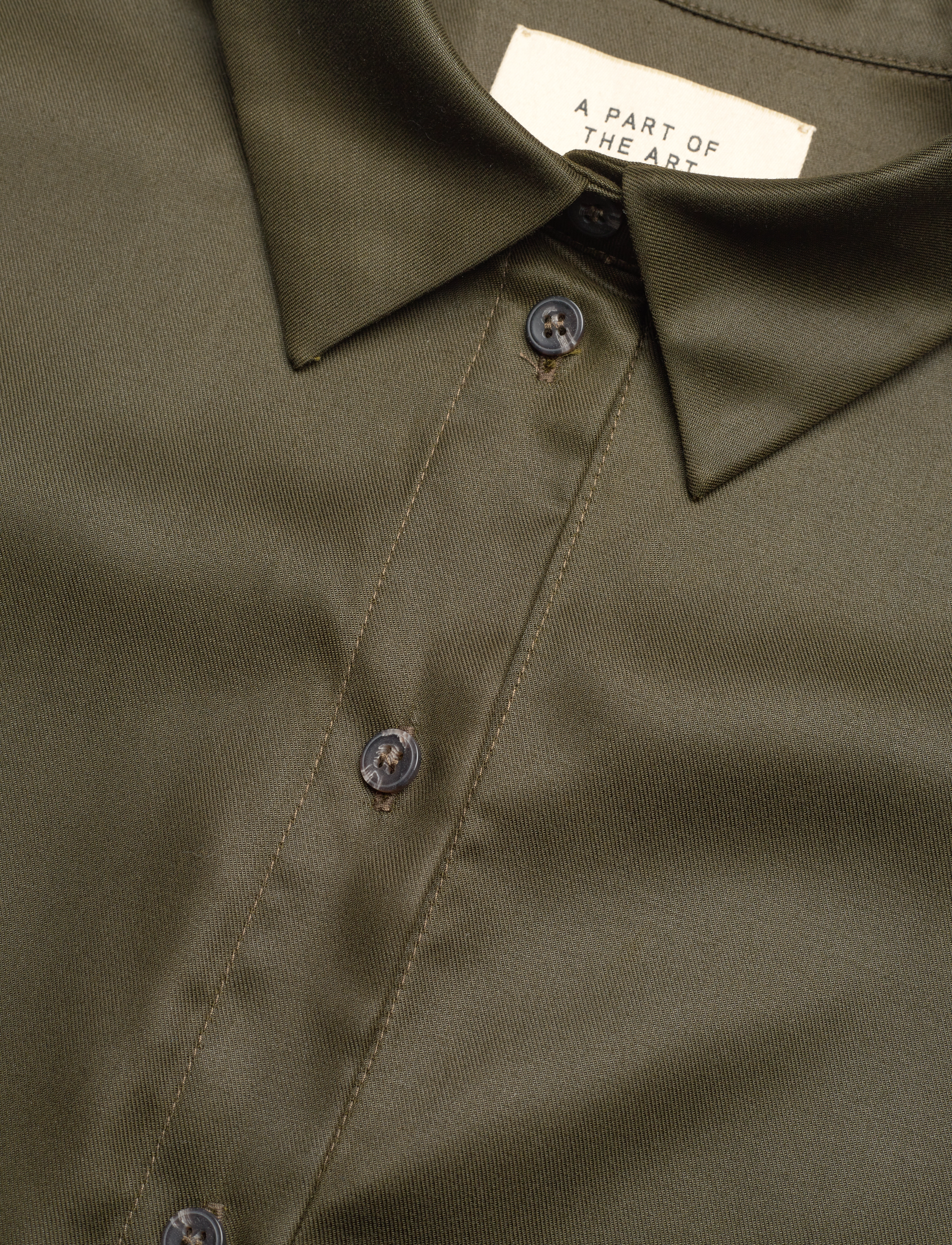 A Part Of The Art - DAILY SHIRT - deep khaki - 5