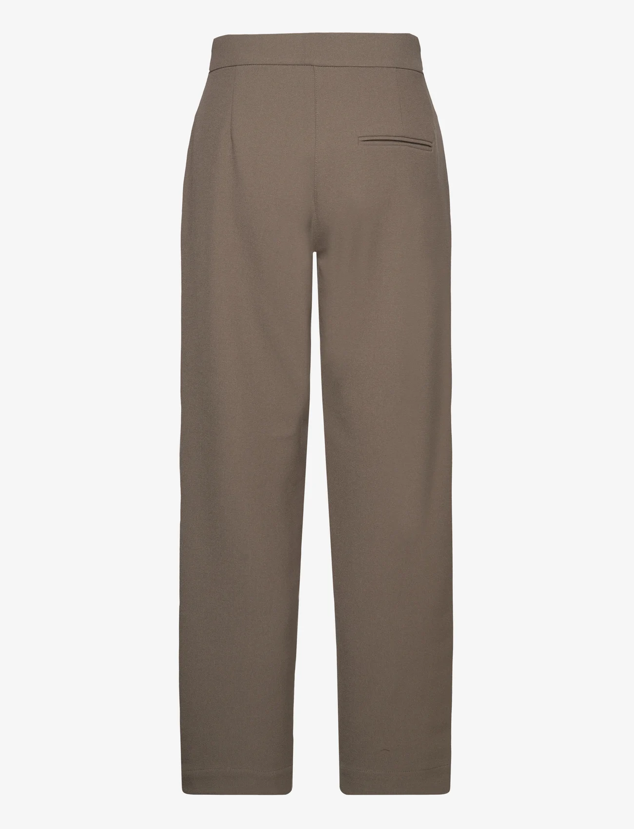 A Part Of The Art - RELAXED PANTS - tailored trousers - khaki - 1