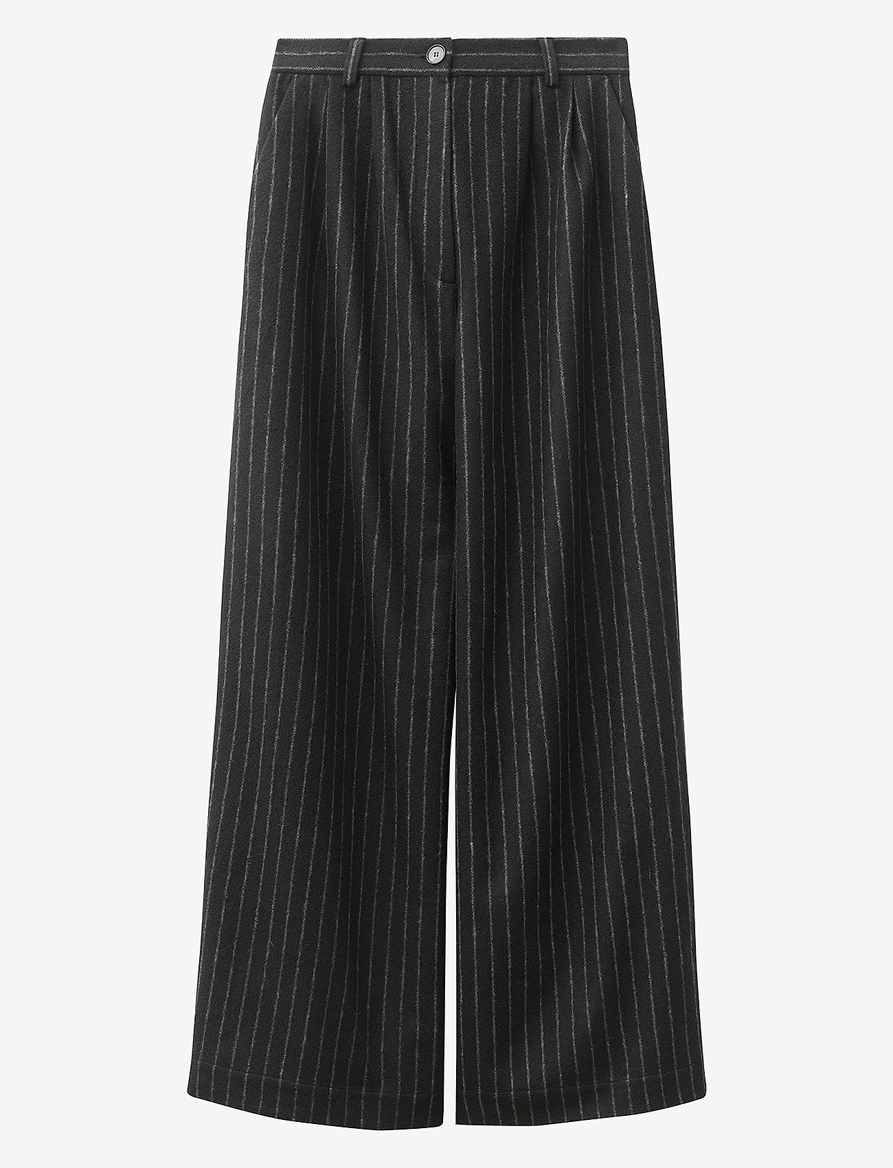 A Part Of The Art - Dreamy Pants - habitbukser - dk brown pinstripe - 0