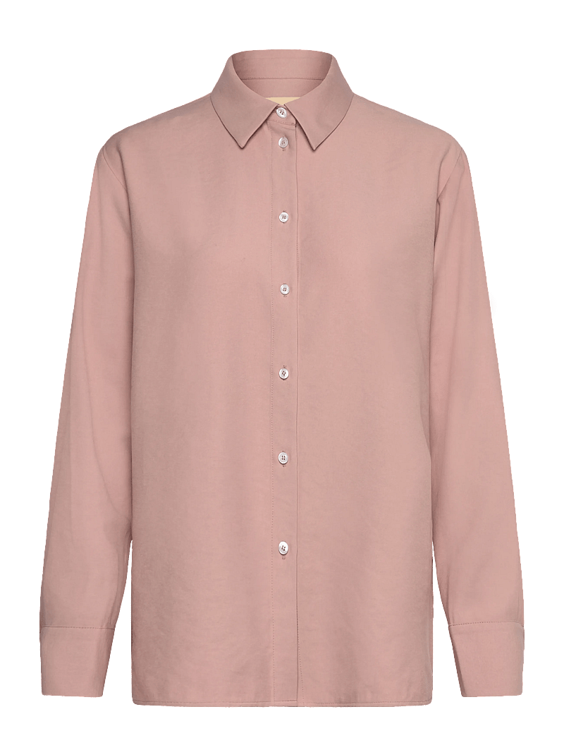 A Part Of The Art - DAILY SHIRT FROSTED PINK - långärmade skjortor - pink - 0