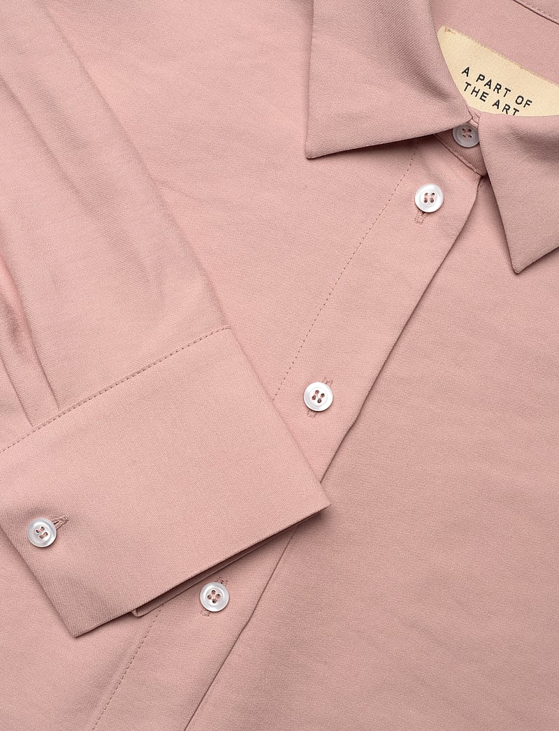 A Part Of The Art - DAILY SHIRT FROSTED PINK - långärmade skjortor - pink - 2