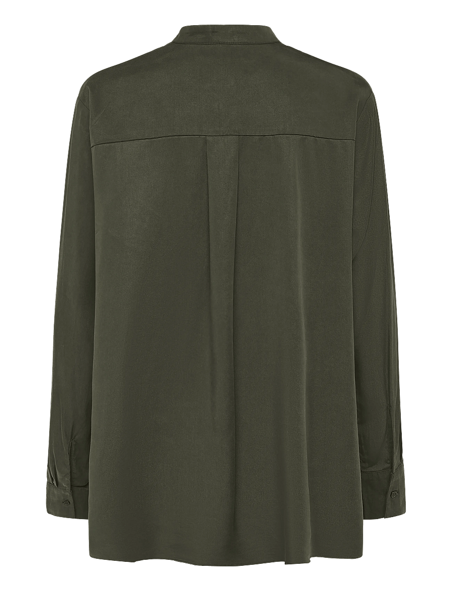 A Part Of The Art - AIRY SHIRT - pikkade varrukatega särgid - pine green - 1