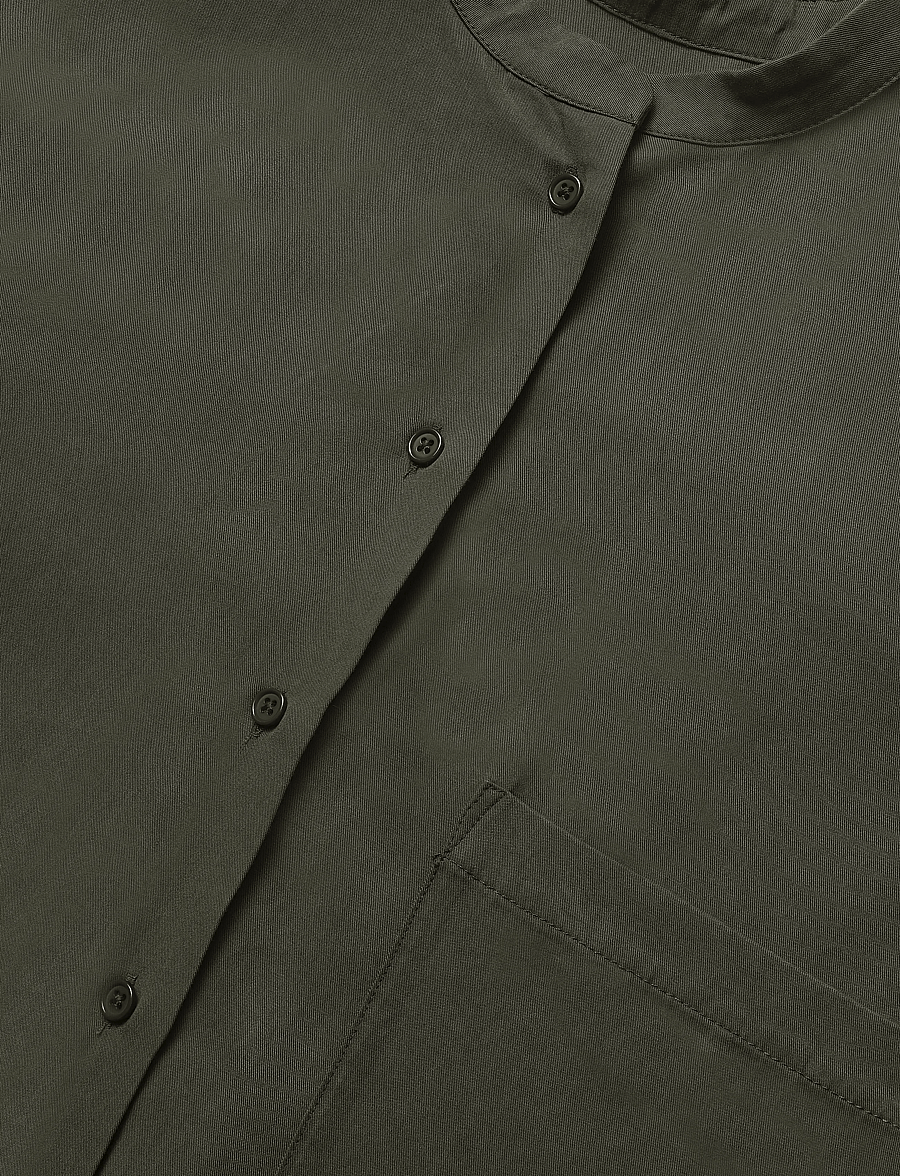 A Part Of The Art - AIRY SHIRT - pikkade varrukatega särgid - pine green - 2