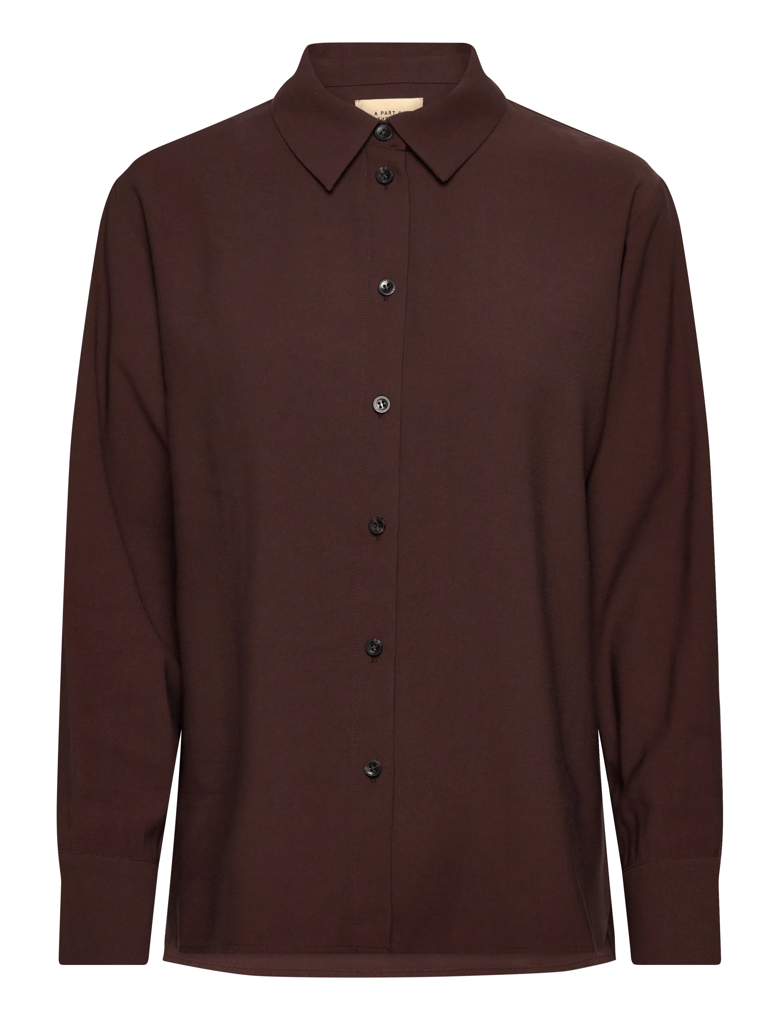 DAILY SHIRT CHOCOLATE TAUPE - BROWN