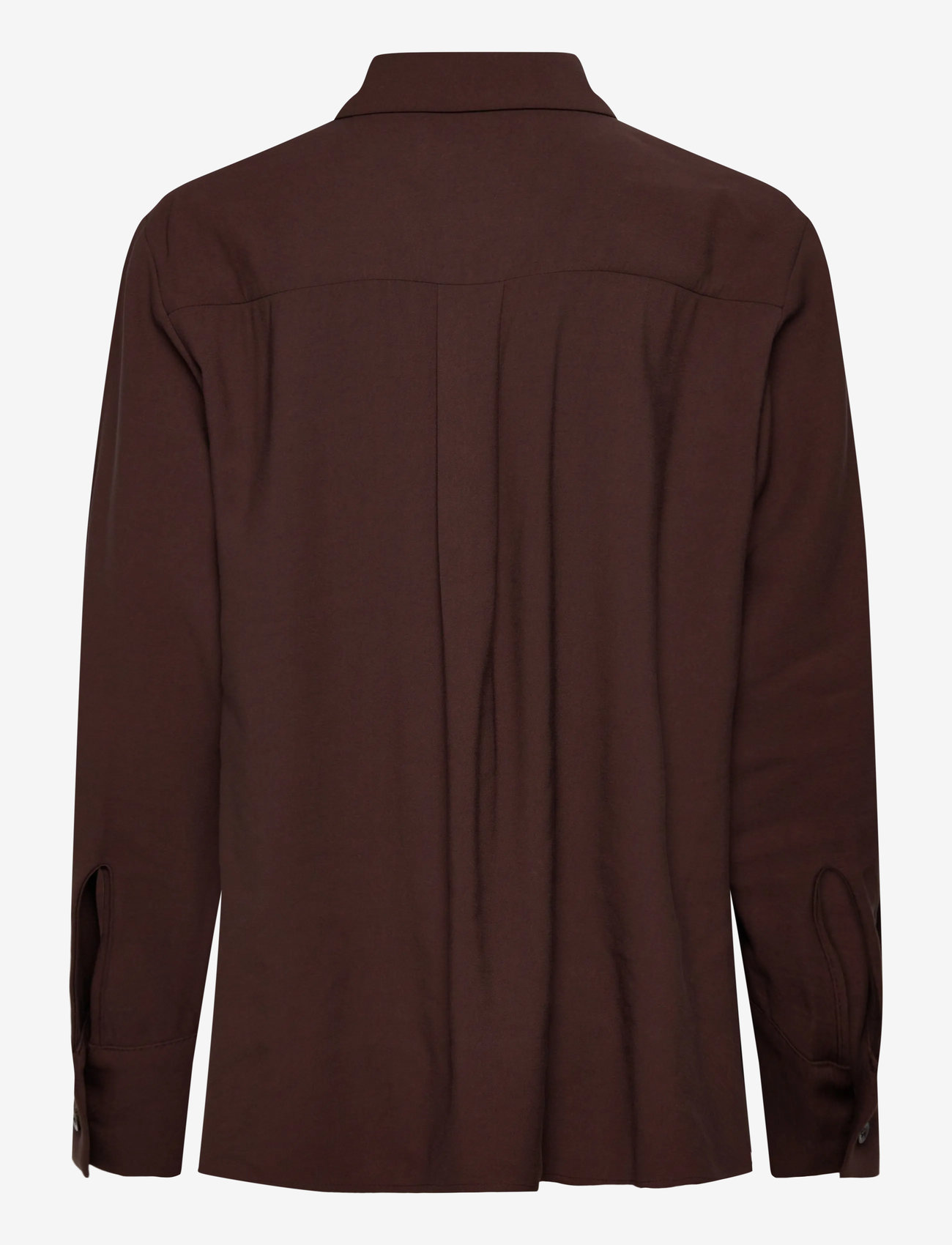 A Part Of The Art - DAILY SHIRT CHOCOLATE TAUPE - pikkade varrukatega särgid - brown - 1