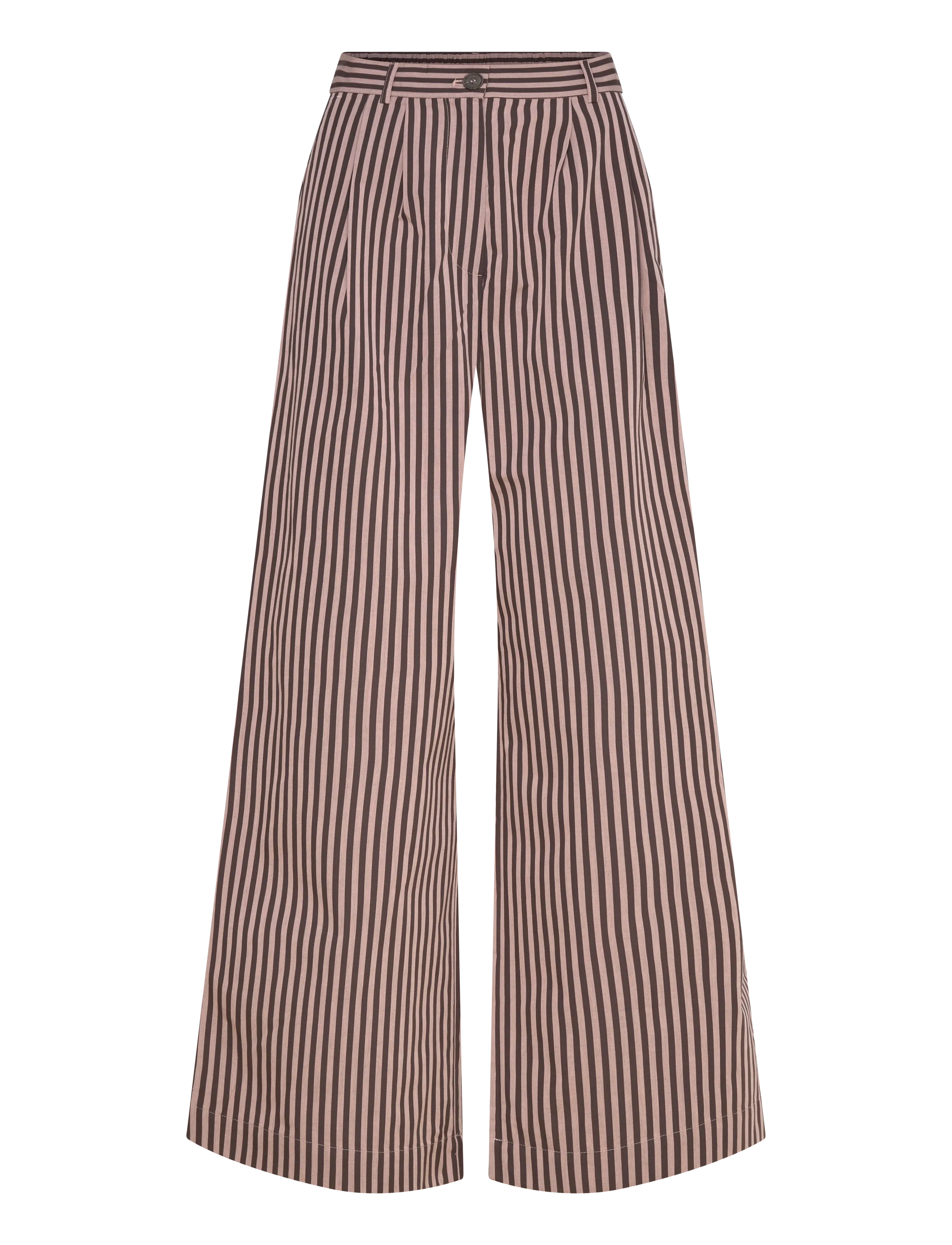 A PART OF THE ART Dreamy Hosen Pink Stripe Patterned - M - Damen