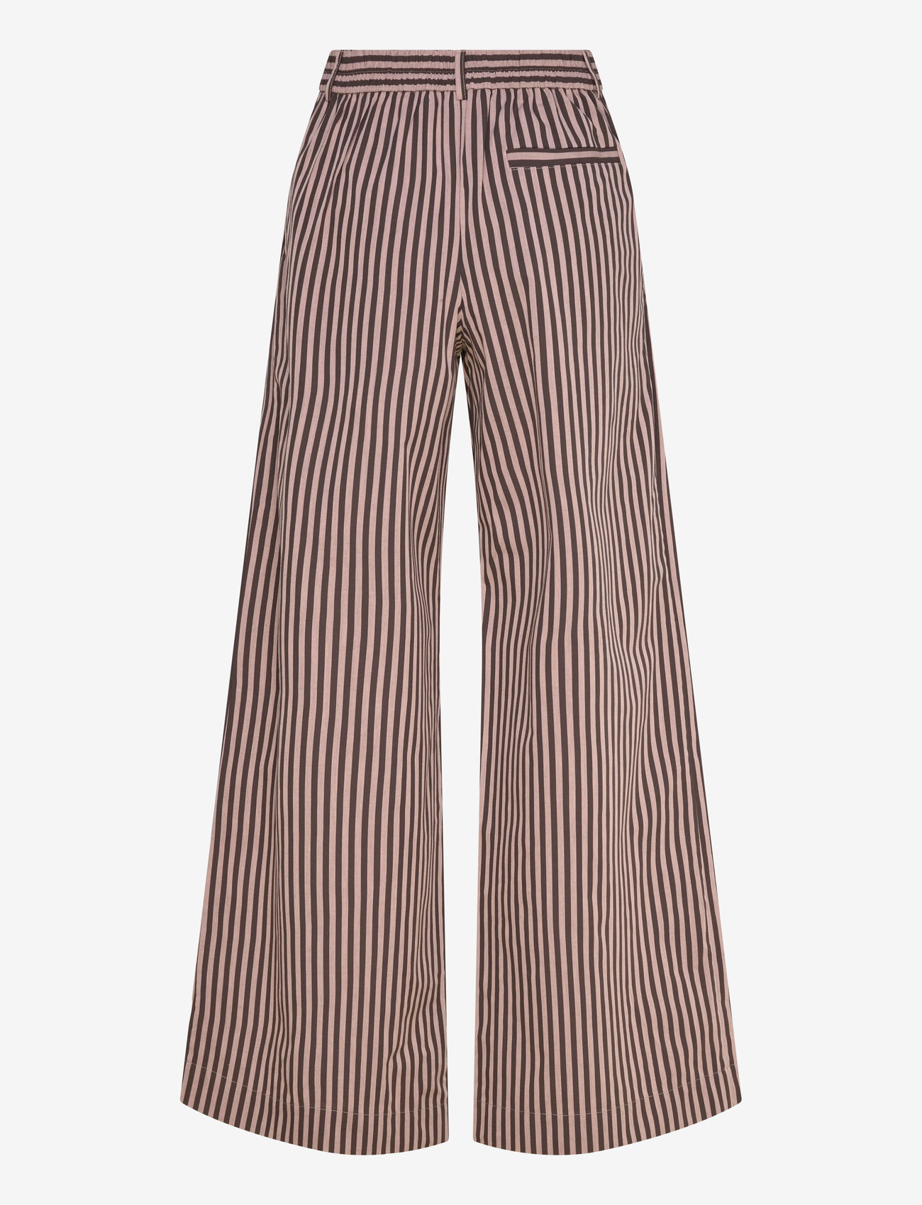 A Part Of The Art - DREAMY PANTS PINK STRIPE - schlaghose - pink and brown stripe - 1
