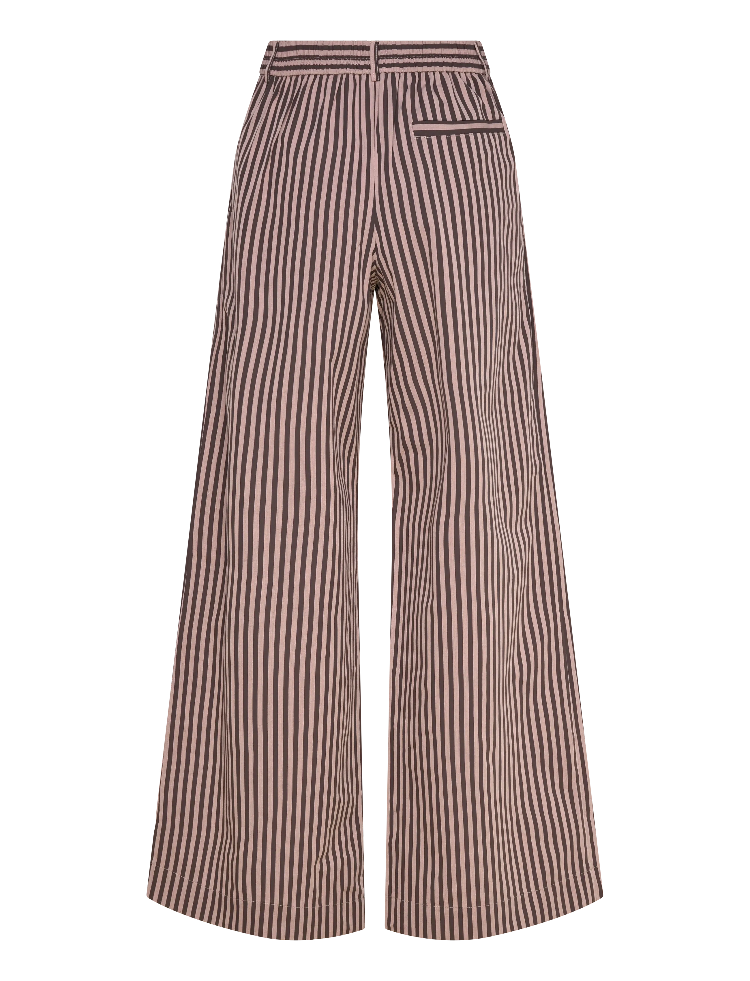 A Part Of The Art - DREAMY PANTS PINK STRIPE - schlaghose - pink and brown stripe - 1