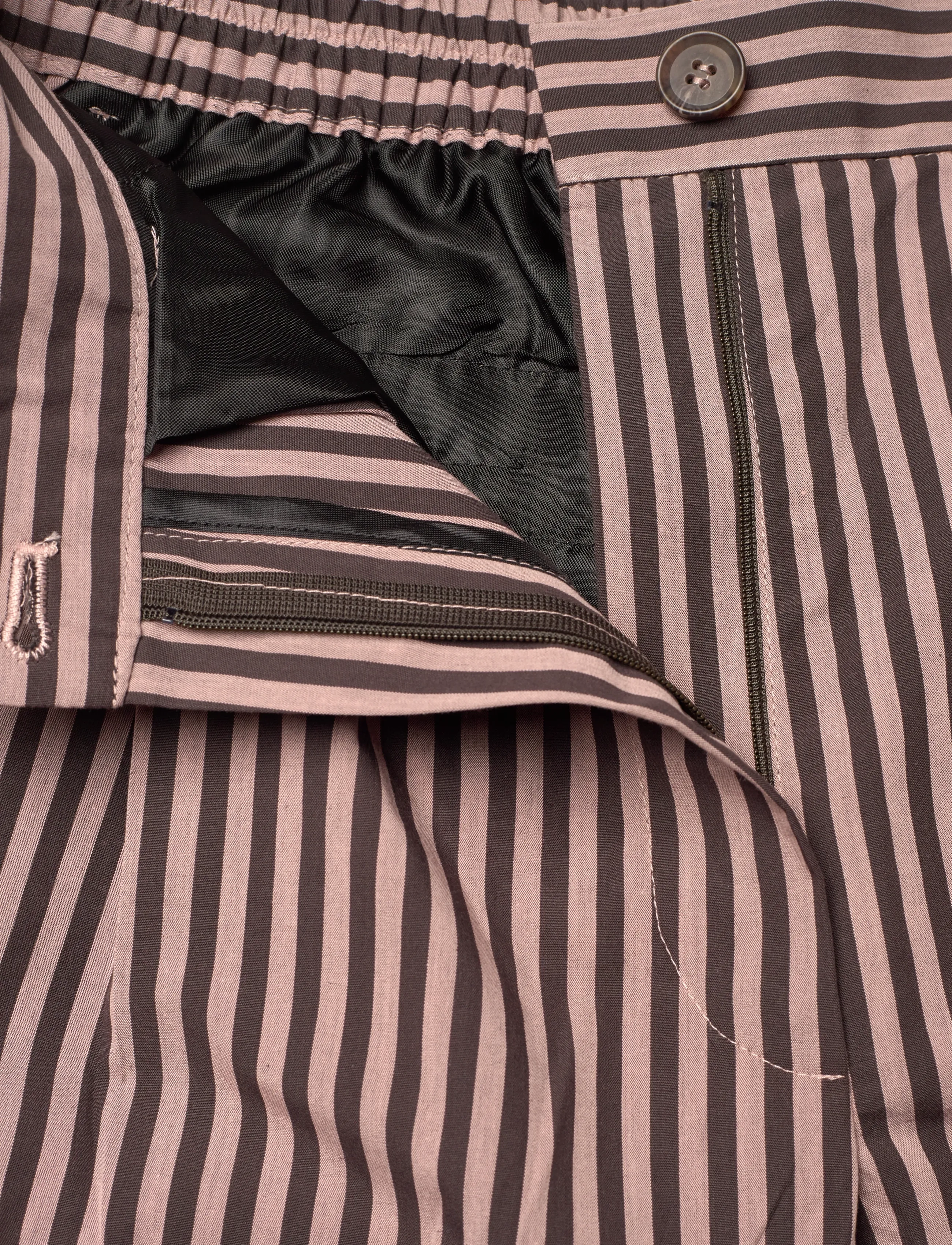 A Part Of The Art - DREAMY PANTS PINK STRIPE - schlaghose - pink and brown stripe - 3