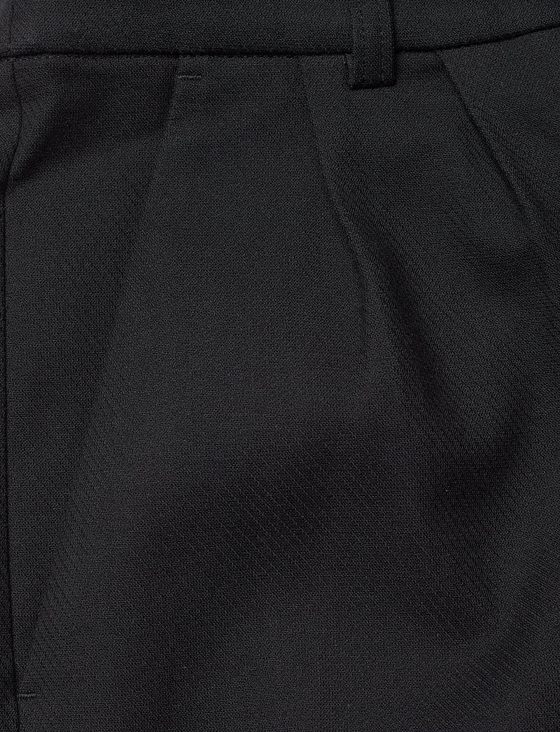 A Part Of The Art - DREAMY PANTS COTTON TWILL - utsvängda byxor - black - 2