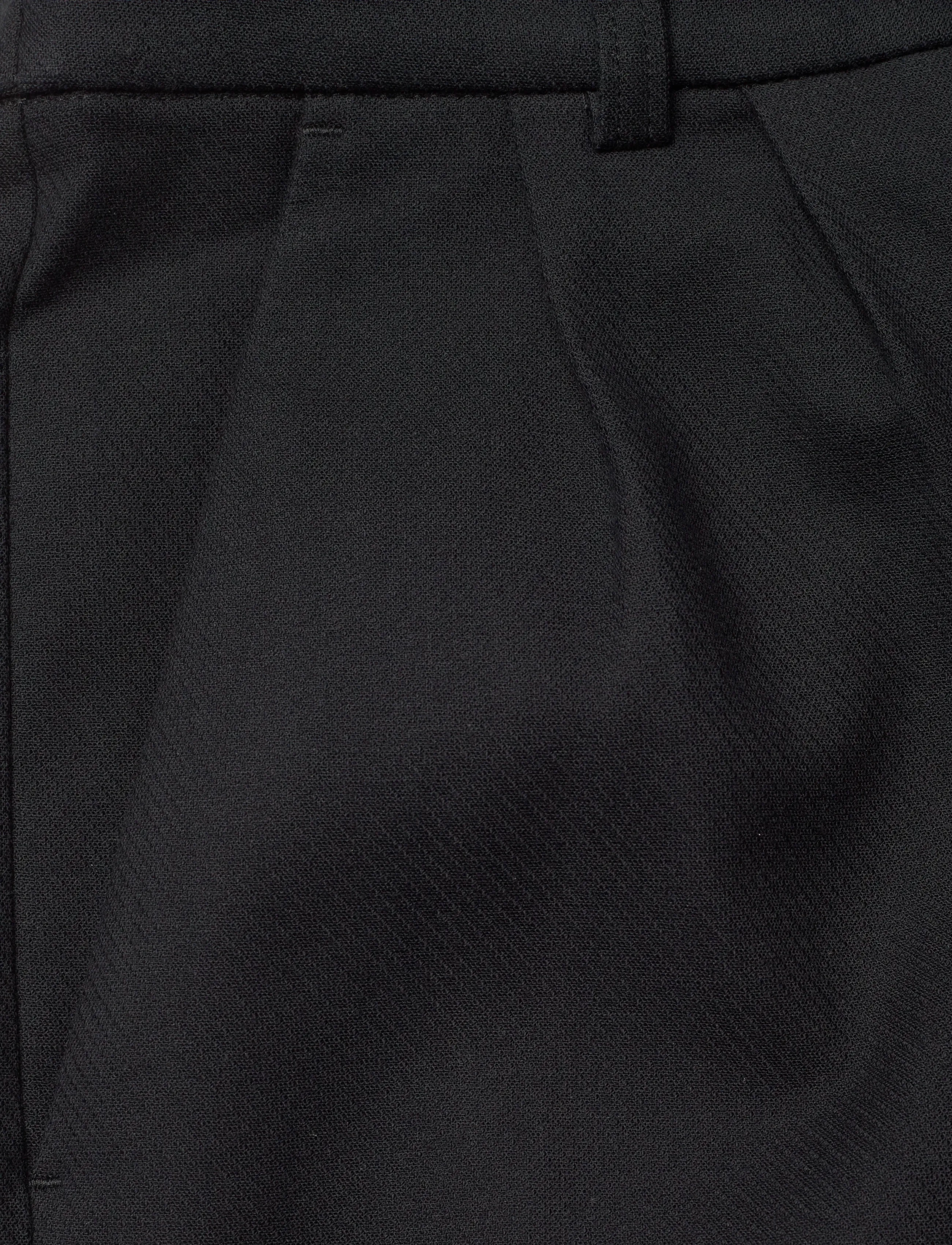 A Part Of The Art - DREAMY PANTS COTTON TWILL - pantalons évasés - black - 2