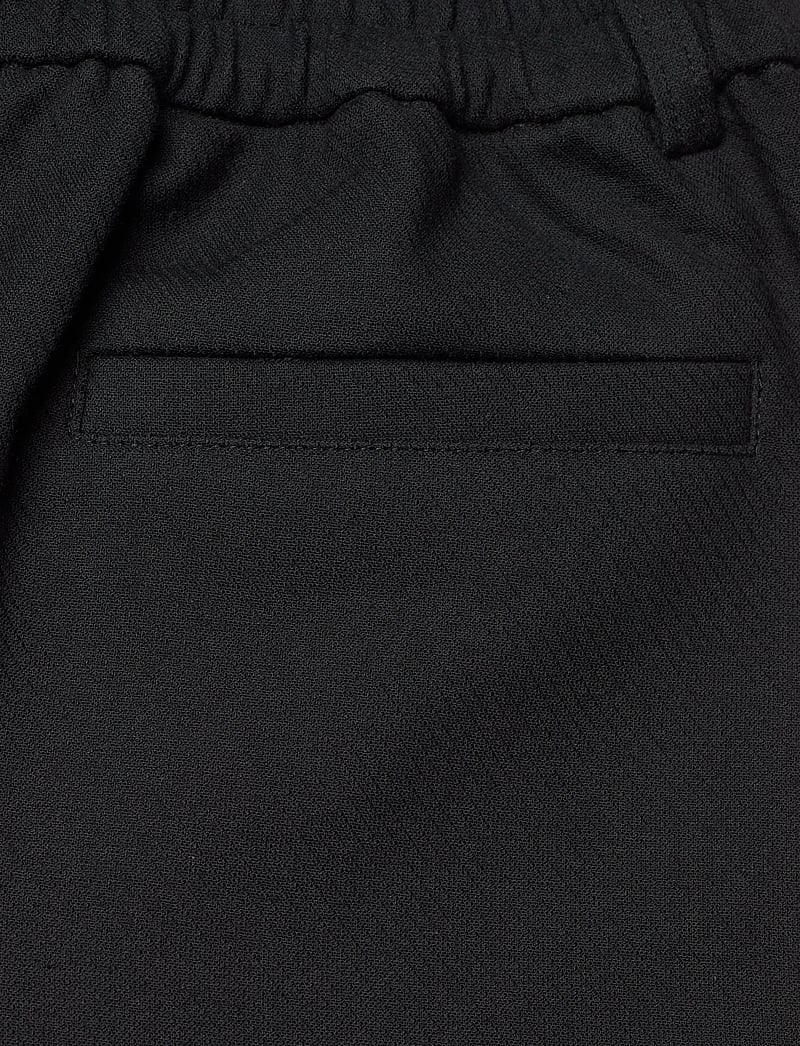 A Part Of The Art - DREAMY PANTS COTTON TWILL - utsvängda byxor - black - 4