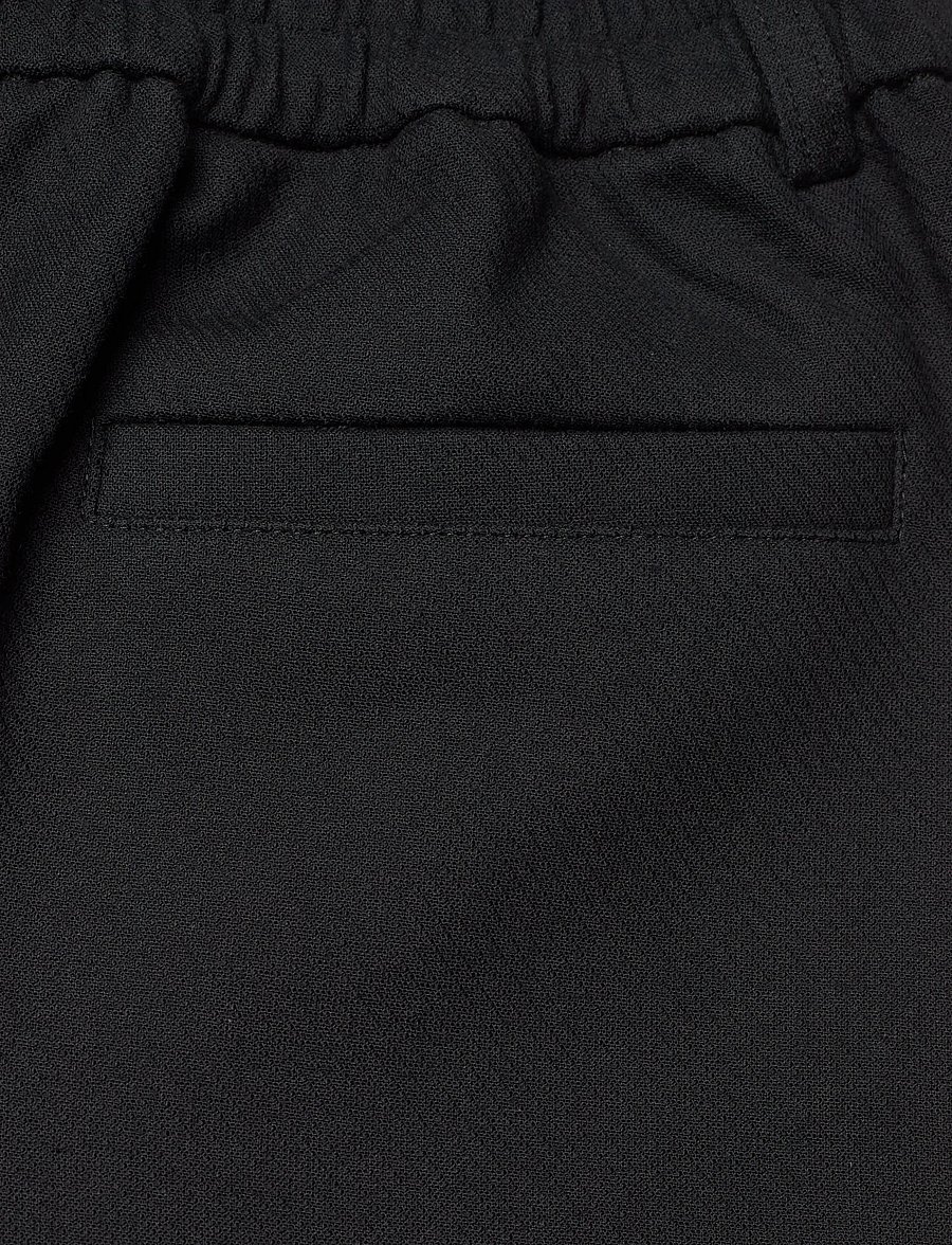 A Part Of The Art - DREAMY PANTS COTTON TWILL - pantalons évasés - black - 4