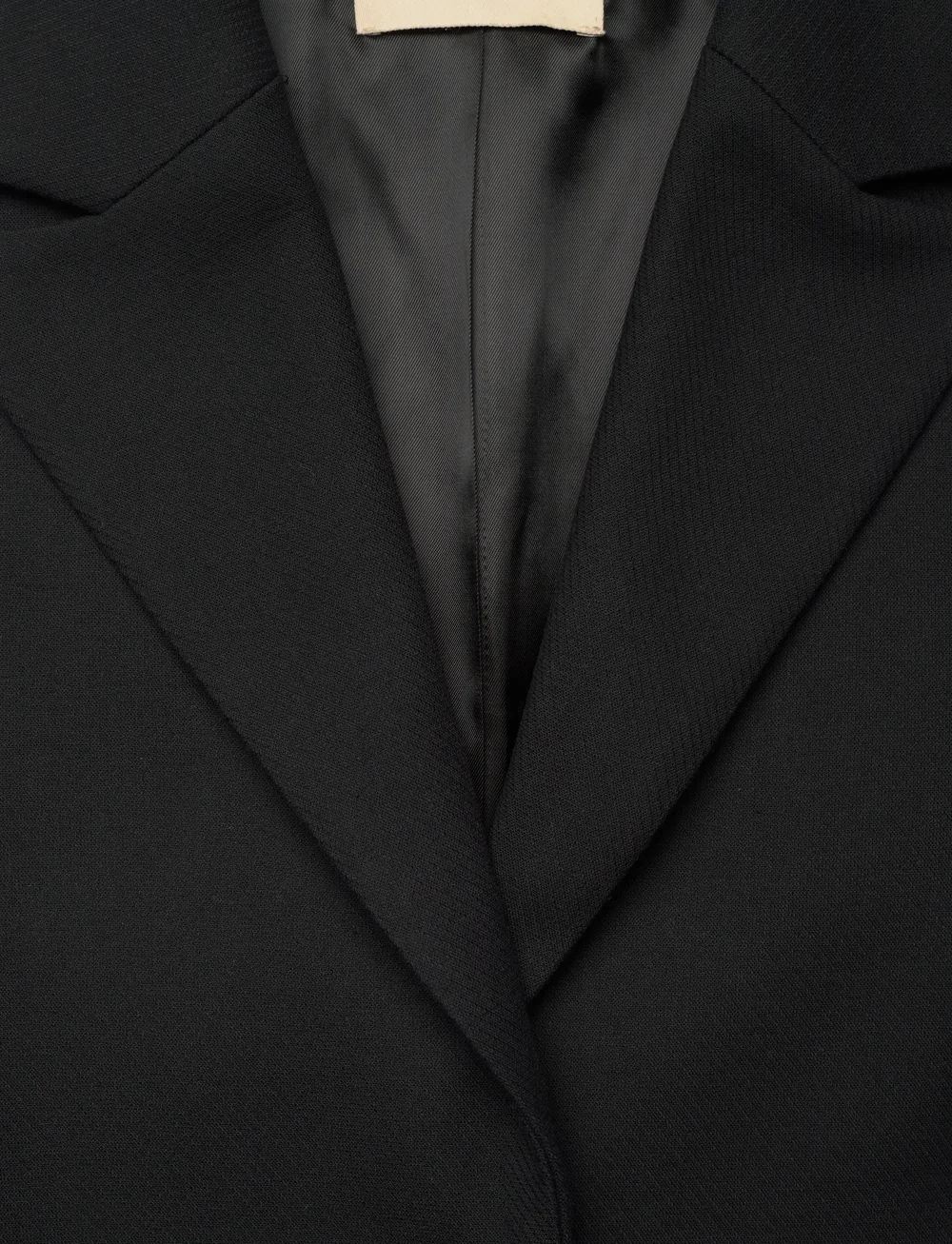 A Part Of The Art - CLOUD BLAZER COTTON TWILL - single breasted blazers - black - 2