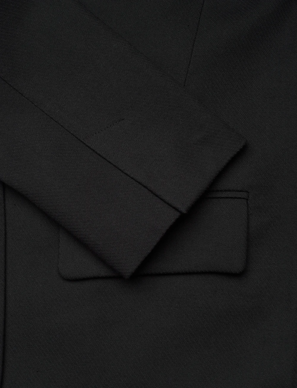 A Part Of The Art - CLOUD BLAZER COTTON TWILL - single breasted blazers - black - 3