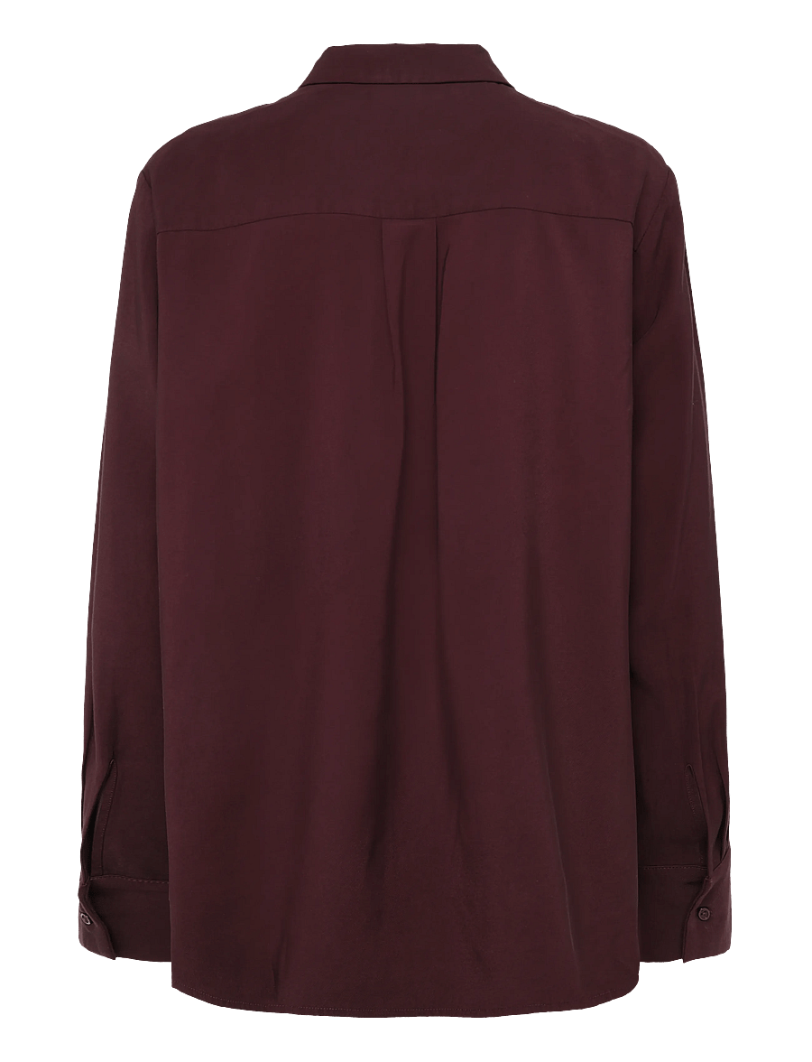 A Part Of The Art - DAILY SHIRT - langærmede skjorter - deep plum - 2