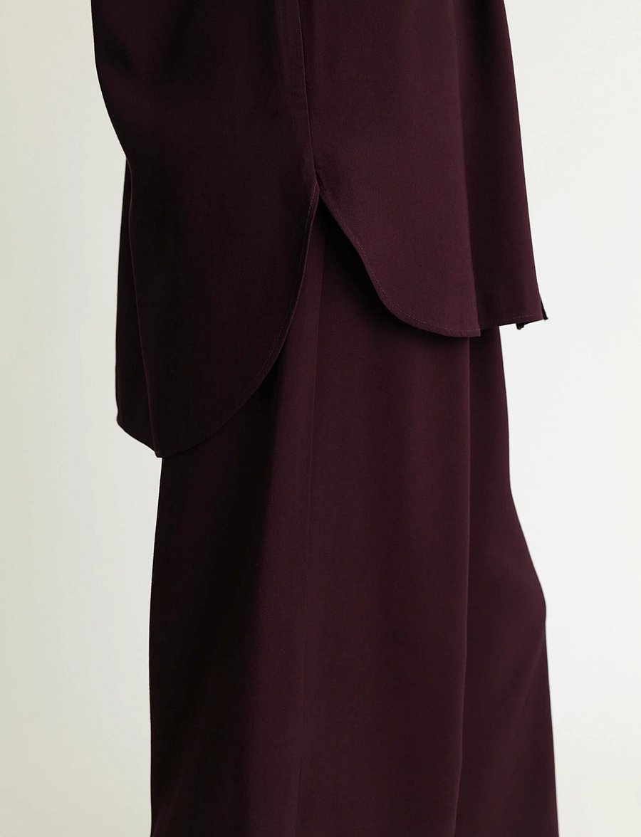 A Part Of The Art - DAILY SHIRT - långärmade skjortor - deep plum - 4
