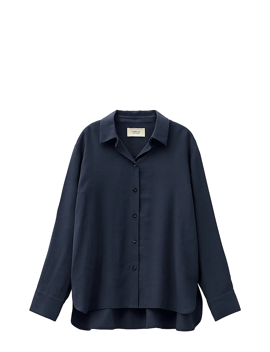 A Part Of The Art - DAILY SHIRT - pikkade varrukatega särgid - midnight navy - 1