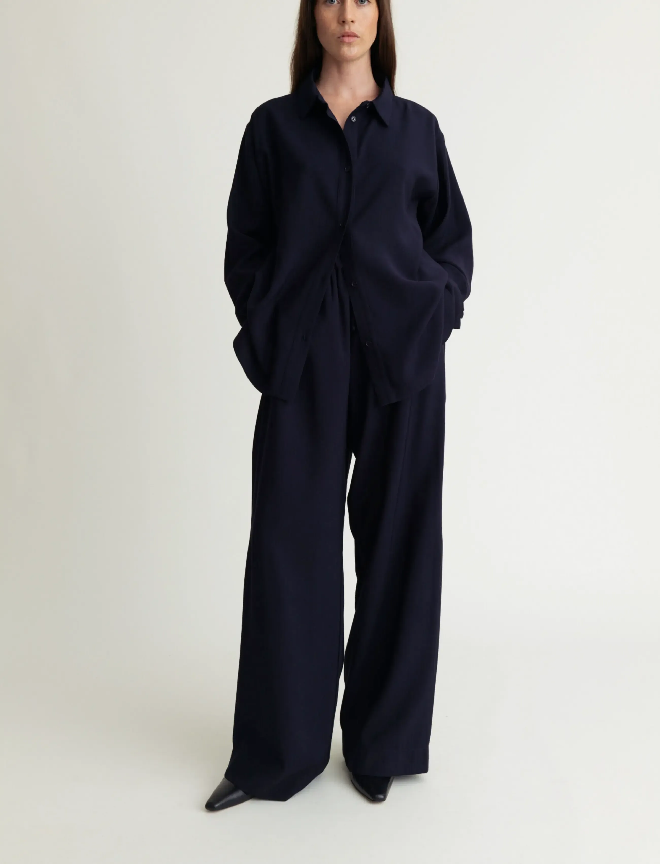 A Part Of The Art DAILY SHIRT - Särgid - MIDNIGHT NAVY / navy