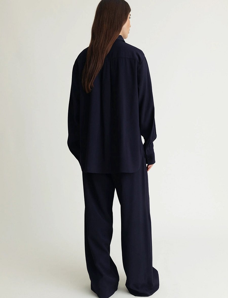 A Part Of The Art - DAILY SHIRT - pikkade varrukatega särgid - midnight navy - 3