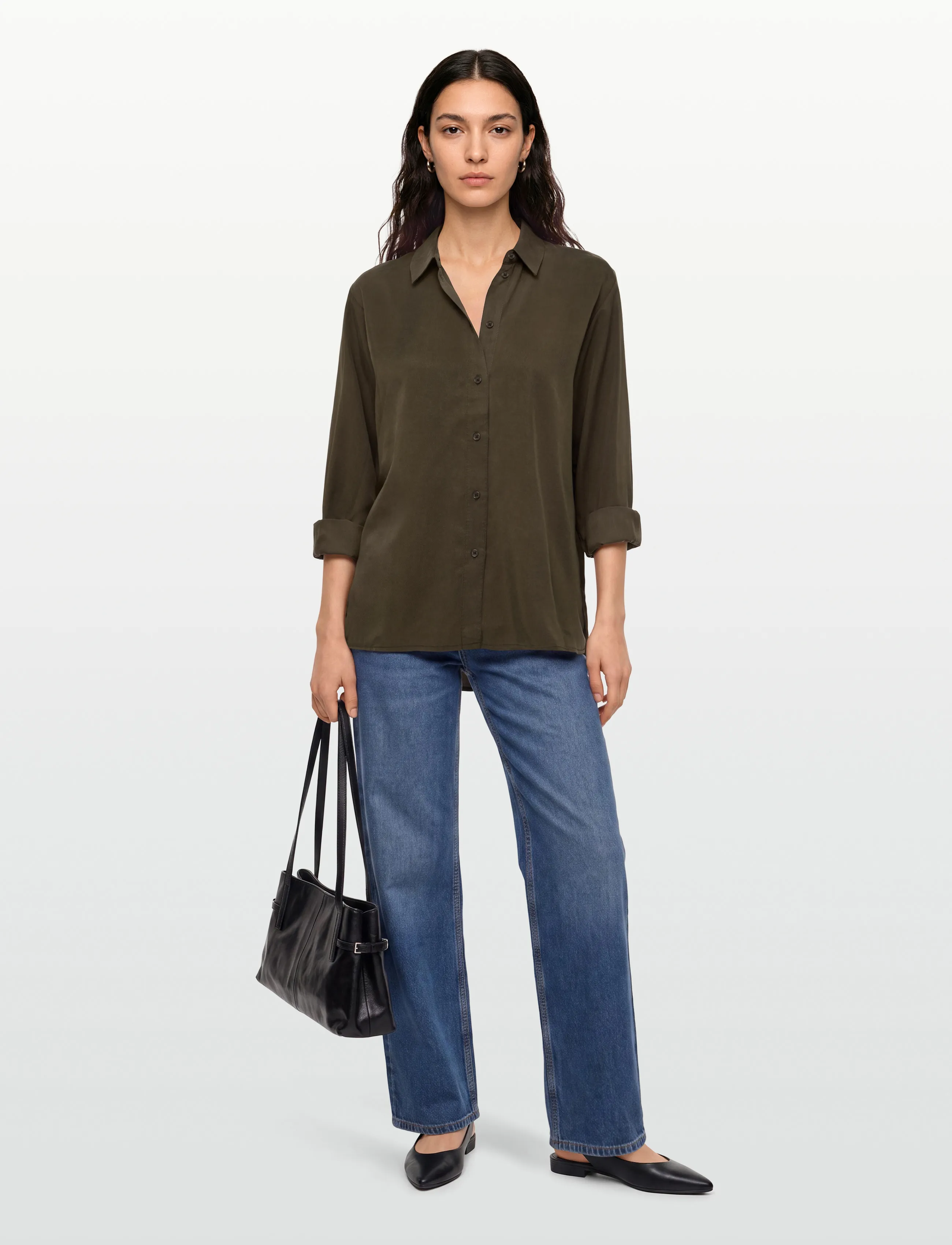 A Part Of The Art DAILY SHIRT - Blouses & Shirts - PINE GREEN / green