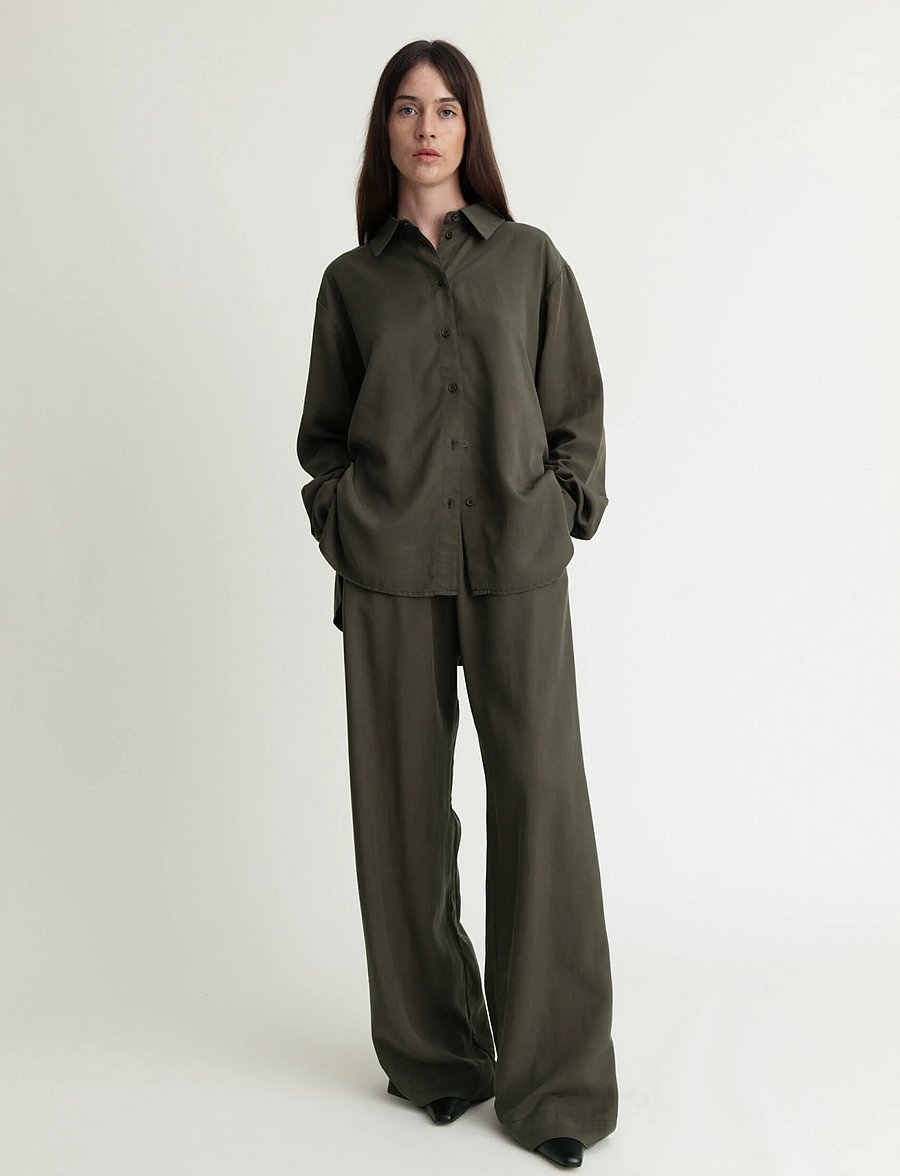 A Part Of The Art - DAILY SHIRT - langärmlige hemden - pine green - 0